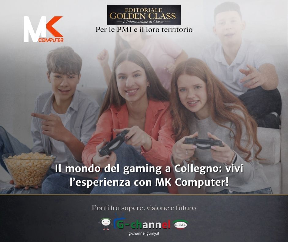 Il mondo del gaming a Collegno: vivi l’esperienza con MK Computer!